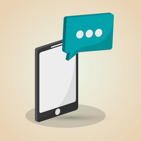 SMS concept with icon design, vector illustration 10 eps graphic.のイラスト素材
