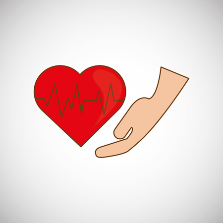 Medical care concept with icon design, vector illustration 10 eps graphicのイラスト素材