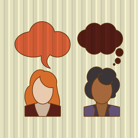 Communication concept with icon design, vector illustrationのイラスト素材