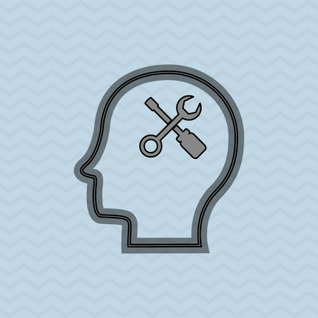 Big idea concept with icon design, vector illustrationのイラスト素材