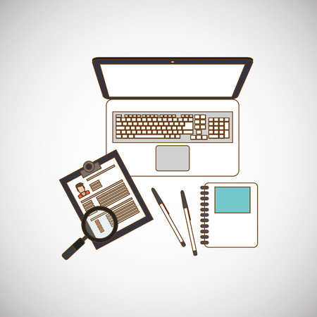 Technology concept with icon design, vector illustrationのイラスト素材