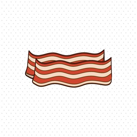 Breakfast concept with icon design, vector illustrationのイラスト素材