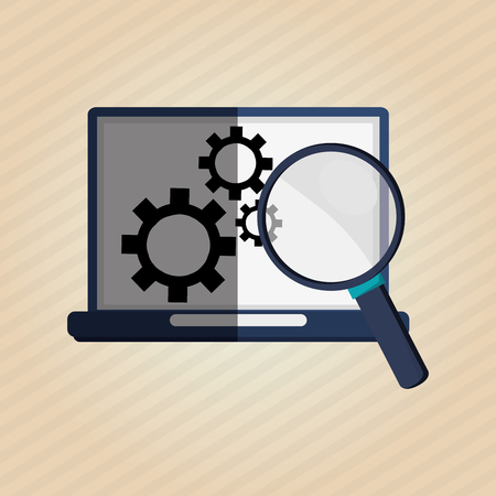 Responsive web design concept with icon design, vector illustration 10 eps graphicのイラスト素材