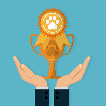 Pet shop concept with icon design, vector illustration 10 eps graphic.のイラスト素材