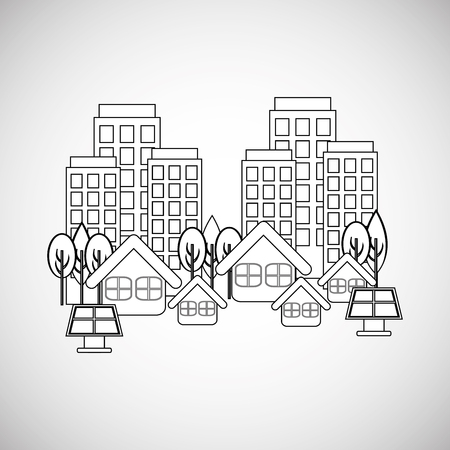 Save world concept with icon design, vector illustration 10 eps graphicのイラスト素材