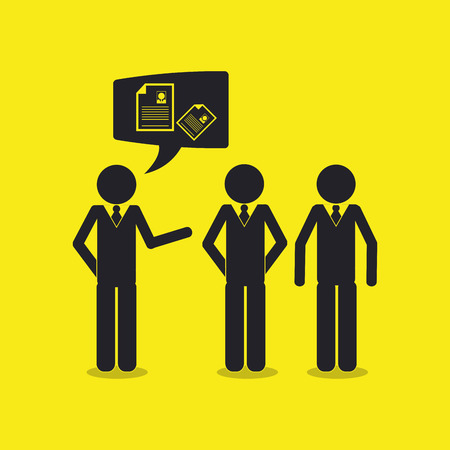 Businessman concept with icon design, vector illustration 10 eps graphic.のイラスト素材