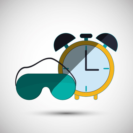 Resting and sleep concept with icon design, vector illustration 10 eps graphicのイラスト素材