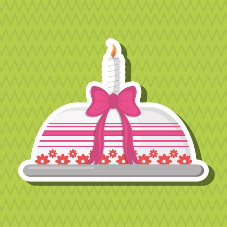 Cake concept with icon design, vector illustration 10 eps graphicのイラスト素材