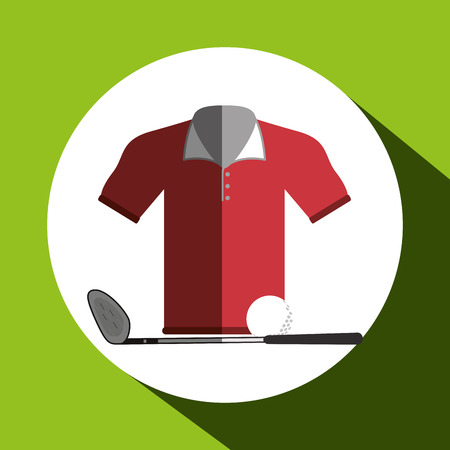 Golf concept with icon design, vector illustration 10 eps graphicのイラスト素材