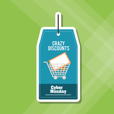 Cyber Monday concept with icon design, vector illustration 10 eps graphic.のイラスト素材