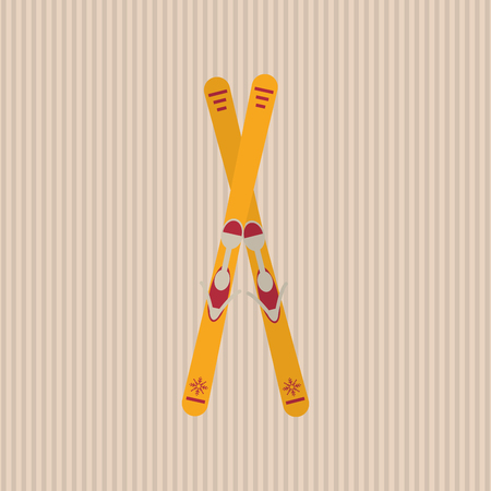 winter sport concept with icon design, vector illustration 10 eps graphic.のイラスト素材