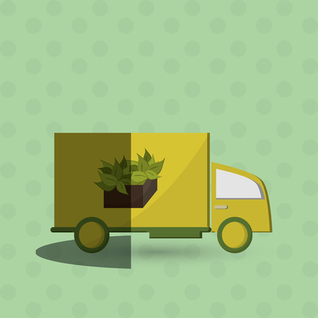 Natural concept with icon design, vector illustration 10 eps graphicのイラスト素材