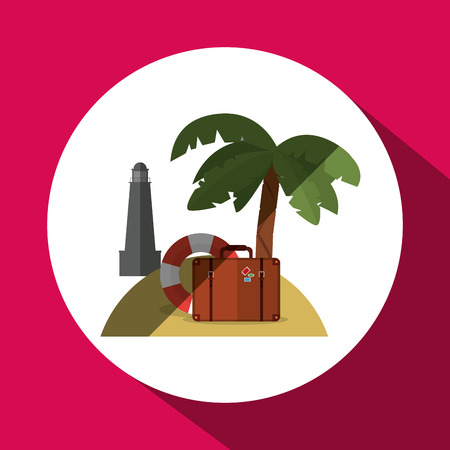 Travel concept with icon design, vector illustration 10 eps graphicのイラスト素材