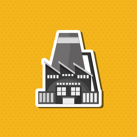 Industry with icon design, vector illustration 10 eps graphic.のイラスト素材