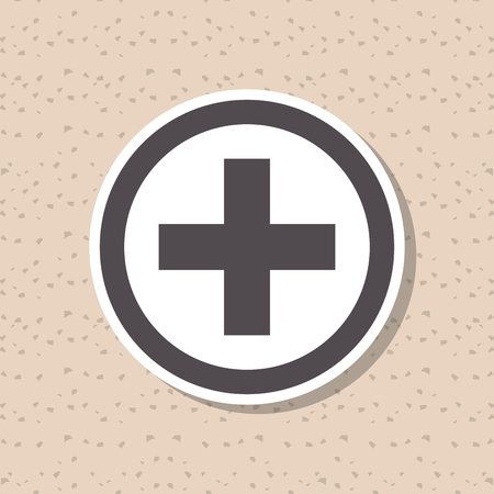 medical care concept with icon design, vector illustration 10 eps graphic.のイラスト素材
