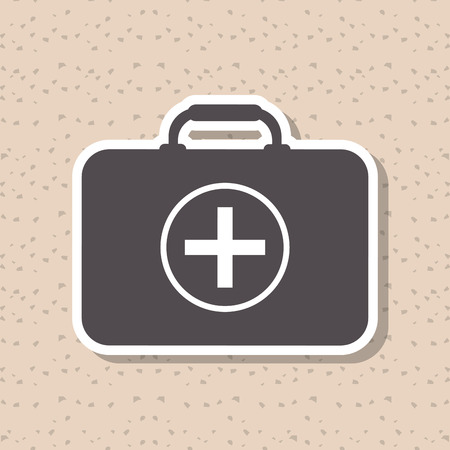 medical care concept with icon design, vector illustration 10 eps graphic.のイラスト素材