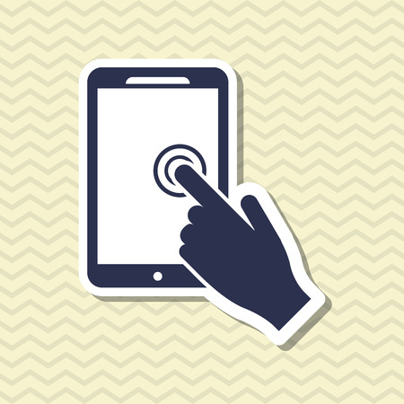 Technology concept with icon design, vector illustration 10 eps graphic.のイラスト素材