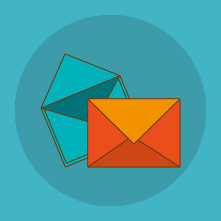 SMS concept with icon design, vector illustration 10 eps graphic.のイラスト素材