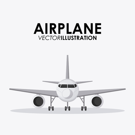 Airplane concept with icon design, vector illustration 10 eps graphic.のイラスト素材