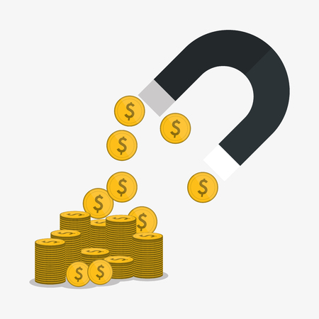 Profit concept with icon design, vector illustration 10 eps graphic.のイラスト素材