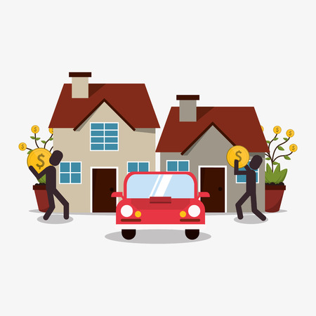 Profit concept with icon design, vector illustration 10 eps graphic.のイラスト素材