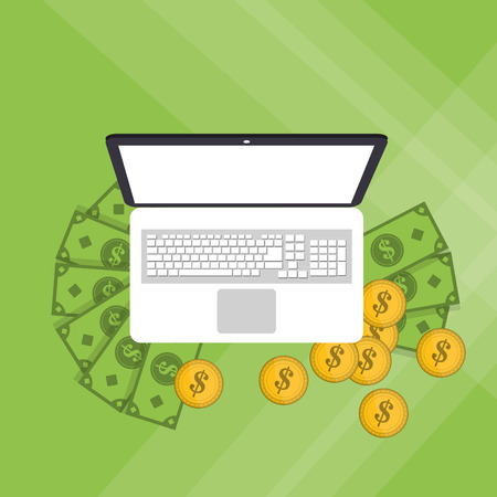 Money concept with payment  icon design, vector illustration 10 eps graphic.のイラスト素材