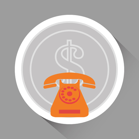 phone icon concept with icon design, vector illustration 10 eps graphic.のイラスト素材