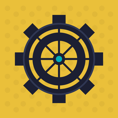 gear  icon concept with icon design, vector illustration 10 eps graphic.のイラスト素材