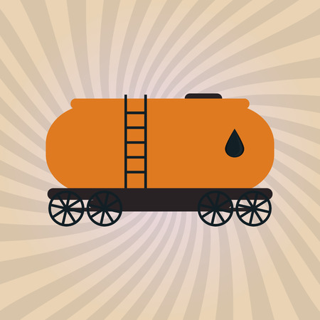 Oil industry concept with icon design, vector illustration 10 eps graphic.のイラスト素材