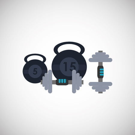 Gym concept with icon design, vector illustration 10 eps graphic.のイラスト素材