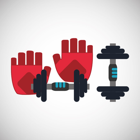 Gym concept with icon design, vector illustration 10 eps graphic.のイラスト素材