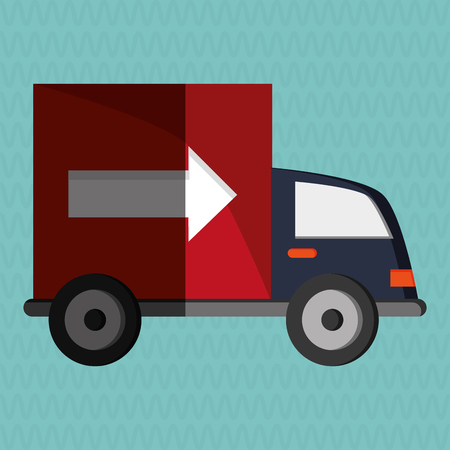 Delivery concept with icon design, vector illustration 10 eps graphic.のイラスト素材