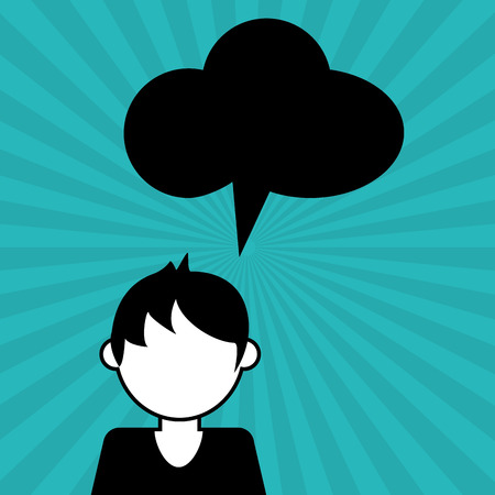 People concept with man icon design, vector illustration 10 eps graphic.のイラスト素材