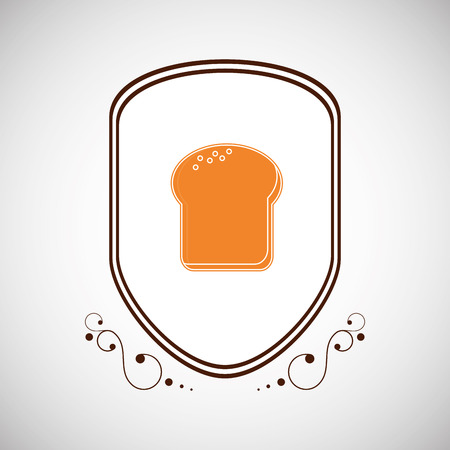 Bakery concept with bread icon design, vector illustration 10 eps graphic.のイラスト素材