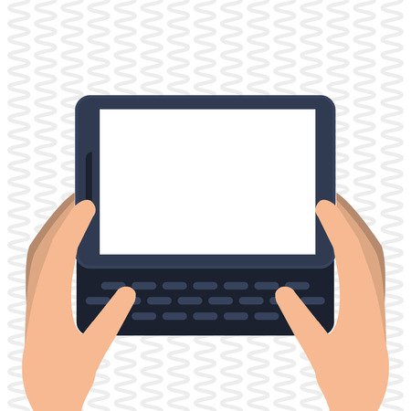 Smartphone concept with icon design, vector illustration 10 eps graphic.のイラスト素材