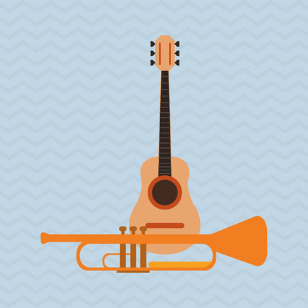 Music concept with icon design, vector illustration 10 eps graphic.のイラスト素材