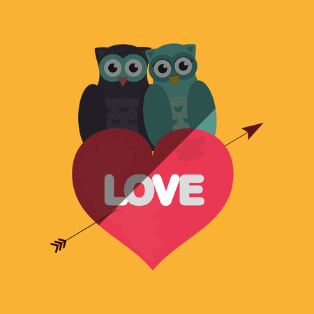 Love concept with icon design, vector illustration 10 eps graphic.のイラスト素材