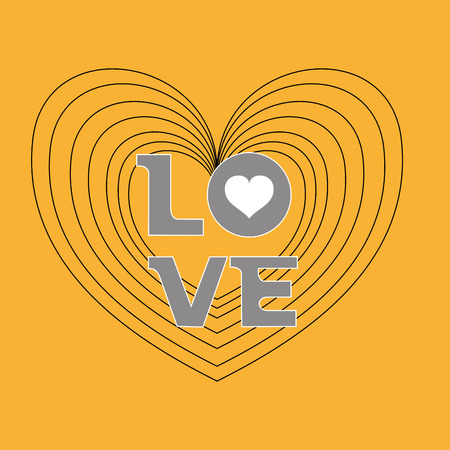 Love concept with icon design, vector illustration 10 eps graphic.のイラスト素材