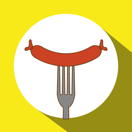 Food concept with icon design, vector illustration 10 eps graphic.のイラスト素材