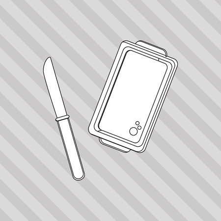 Breakfast concept with icon design, vector illustration 10 eps graphic.のイラスト素材