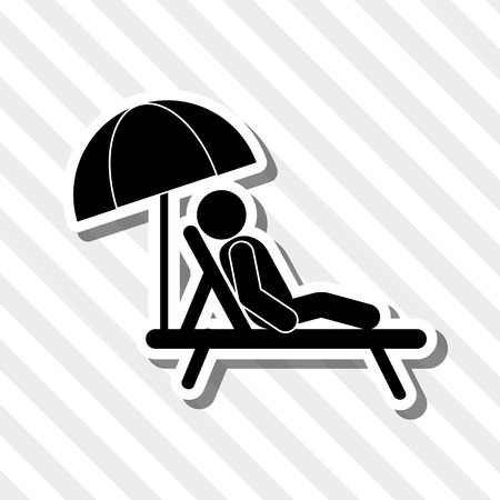 Resting and sleep concept with icon design, vector illustration 10 eps graphicのイラスト素材