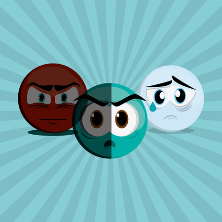 Cartoon  with face icon design, vector illustration 10 eps graphic.のイラスト素材