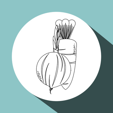 Organic shop concept with icon design, vector illustration 10 eps graphicのイラスト素材