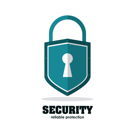 Security concept with icon design, vector illustration 10 eps graphic.のイラスト素材