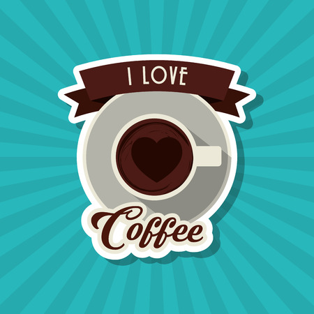 Coffee Shop concept with icon design, vector illustration 10 eps graphic.のイラスト素材