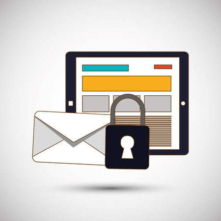 Technology concept with icon design, vector illustration 10 eps graphic.のイラスト素材