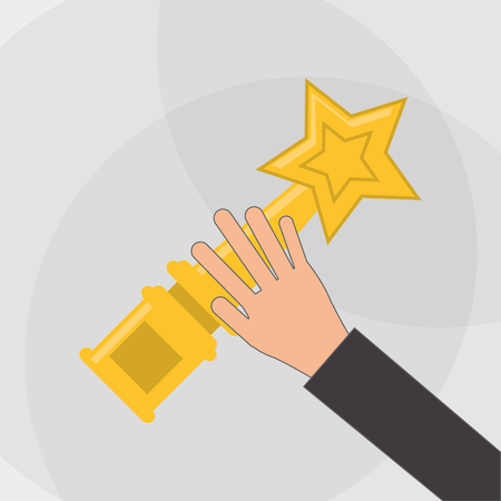 Winner concept with competition icon design, vector illustration 10 eps graphic.のイラスト素材
