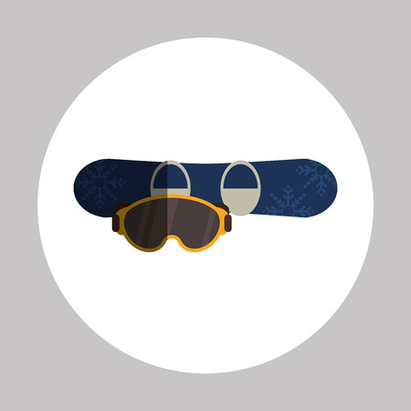 winter sport concept with icon design, vector illustration 10 eps graphic.のイラスト素材