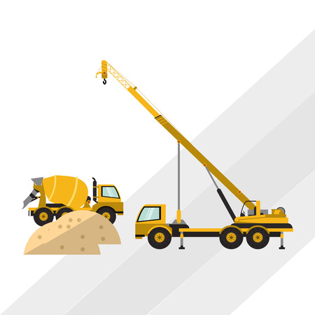 Under construction concept with icon design, vector illustration 10 eps graphic.のイラスト素材