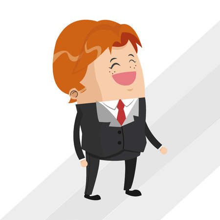 businessman concept with icon design, vector illustration 10 eps graphic.のイラスト素材